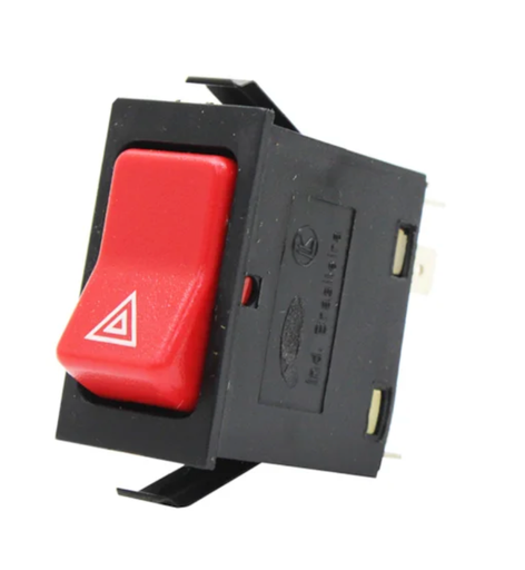 [4C45-13A350-AB] INTERRUPTOR DE EMERGENCIA TABLERO (ROJO GRANDE) CARGO 815 1721